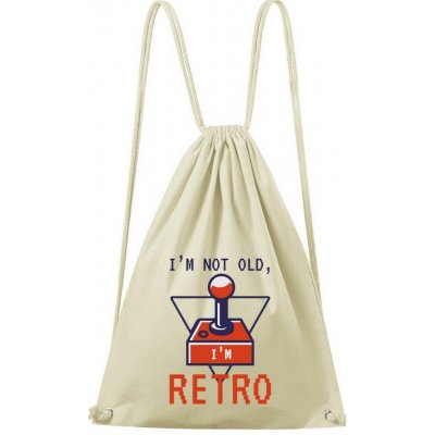 Dobrý triko bavlněný batoh I'm retro Natural – Hledejceny.cz