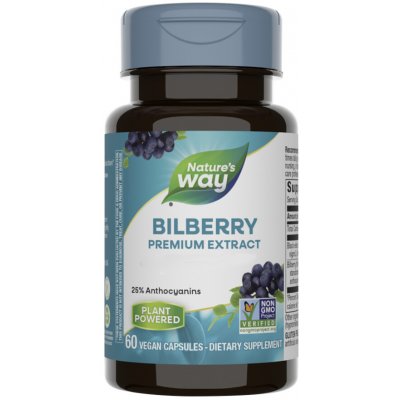 Nature's Way Bilberry 60 kapslí – Hledejceny.cz