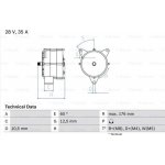 0986037440 BOSCH generátor