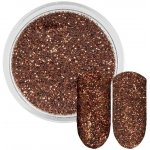 Rossart Hnědý třpytivý prášek 0,2 mm 3 ml – Hledejceny.cz