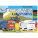 Lokomotivy didaktické omalovánky