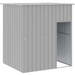 vidaXL Psí bouda se střechou světle šedá 165 x 153 x 181 cm – HobbyKompas.cz