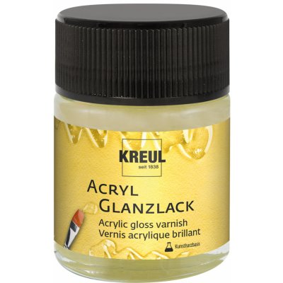Kreul Akrylový lak transparentní na syntetické bázi 50 ml lesklý – Hledejceny.cz