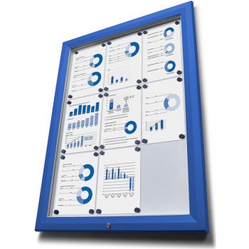 Jansen Display venkovní vitrína typu T 8 x A4