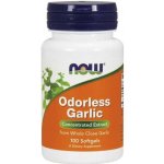 Now Foods Odorless Garlic česnekový extrakt bez zápachu 100 softgelových kapslí – Hledejceny.cz