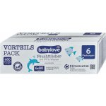 Babylove vlhčené ubrousky s obsahem 99 % vody 6x80 ks 480 ks – Hledejceny.cz