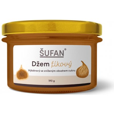 ŠUFAN Fíkový džem 190 g – Zboží Dáma
