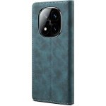 Lenuo Leather pro Xiaomi Redmi Note 14 Pro+ 5G modrá – Sleviste.cz