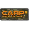 4 AnglersDesign Samolepka 73 Carp Angler On Board