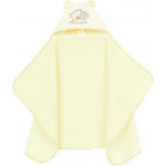 Mamo Tato Maxi osuška pončo s kapucí Medvídek 70x120cm smetanová – Sleviste.cz