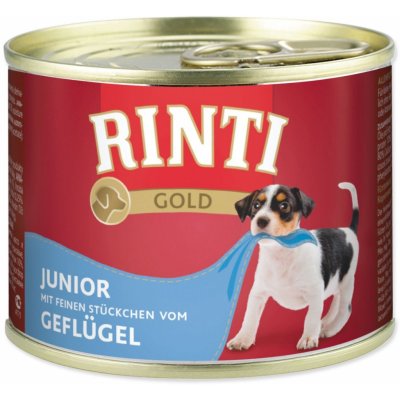 Rinti Gold Junior drůbeží 185 g – Hledejceny.cz