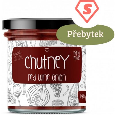 Goodie Cibulové chutney s červeným vínem 140 g – Sleviste.cz