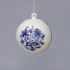 Vánoční ozdoby Cibulák Vánoční koulička 5,8 cm originální cibulákový porcelán Dubí cibulový vzor 10635-65