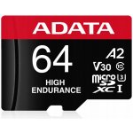 Adata MicroSDXC 64GB High Endurance AUSDX64GUI3V30SHA2-RA1 – Hledejceny.cz