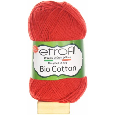 Etrofil Bio Cotton červená 10501 – Zboží Mobilmania