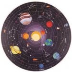 Bigjigs Toys Kulaté podlahové puzzle Sluneční soustava 50 dílků – Zboží Dáma