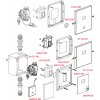 Instalatérská potřeba Alcadrain ASP3-KT Automatický splachovač WC s manuálním ovládáním kov, 12 V (napájení ze sítě)