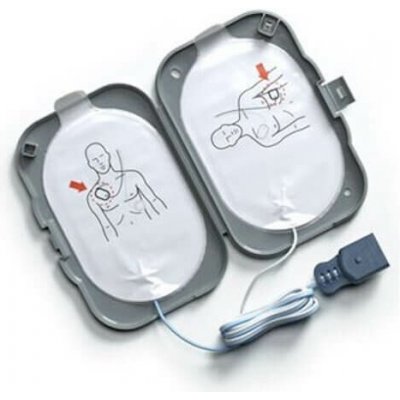 Philips elektrody pro AED defibrilátor HearStart FRx Defibrilační elektrody nalepovací pro dospělé, AED Philips HearStart FRx – Hledejceny.cz