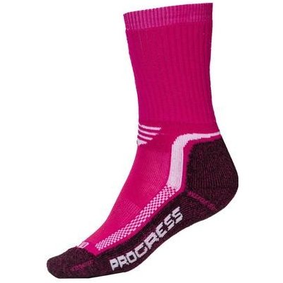 PROGRESS KIDS WINTER SOX dětské zimní ponožky fuchsie – Sleviste.cz