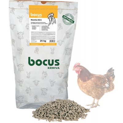 BOCUS Nosnice N2 kompletní krmivo pro nosnice 25 kg – Zboží Dáma