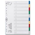 Durable - polypropylenový rozlišovač - 10 listů – Sleviste.cz