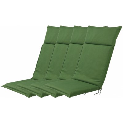 LIVARNO home Sada potahů na židli / křeslo Houston zelená 120 x 50 x 4 cm 4 ks