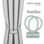 Závěsy - doplňky HAMILTON barva světle modrá ameliahome – Hledejceny.cz