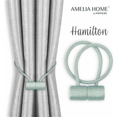Závěsy - doplňky HAMILTON barva světle modrá ameliahome – Hledejceny.cz