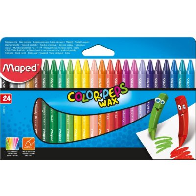 Maped Voskovky Color'Peps Wax 24 barev – Zbozi.Blesk.cz