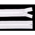 Prima-obchod Spirálový zip skrytý No 3 délka 30 cm dederon, barva 101 bílá – Hledejceny.cz