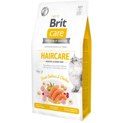 Brit Care Cat Grain-Free Haircare Healthy & Shiny Coat 7 kg