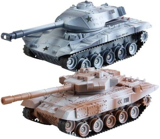 IQ models Soubojové tanky ABRAMS vs. T90 RTR 1:32