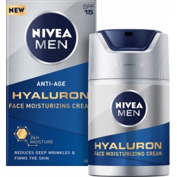 Nivea Men Hyaluron (Face Moisturizing Cream spf15 50 ml od 229 Kč