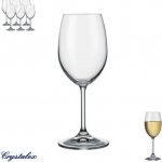 Crystalex sklenice na víno LARA 350ml 6ks – Sleviste.cz