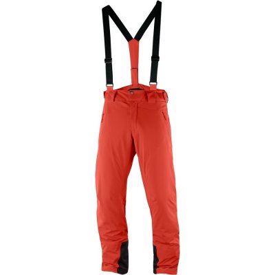 Salomon lyžařské kalhoty Iceglory Pant Fiery Red červená