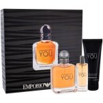 Giorgio Armani Emporio Armani Stronger With You EDT 100 ml + sprchový gel 75 ml + EDT 15 ml dárková sada – Zboží Mobilmania