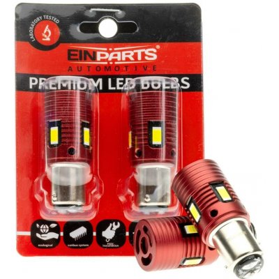 EINPARTS LED žárovky P21/5W 1157 4 SMD 3570 Canbus - 2 Kusy - EPL321 – Hledejceny.cz