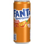 Fanta pomeranč bez cukru 330 ml – Zboží Dáma