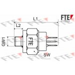 Spínač brzdového světla FTE 9910201 – Hledejceny.cz