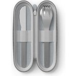Monbento nerezový příbor MB Slim Nest knife trio v pouzdře – Zboží Dáma