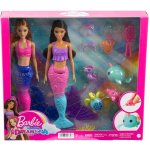 Barbie Siréna dobrodružství 2 panenky a doplňky Sada
