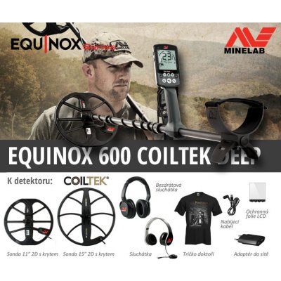 Minelab Equinox 600 Coiltek Deep set