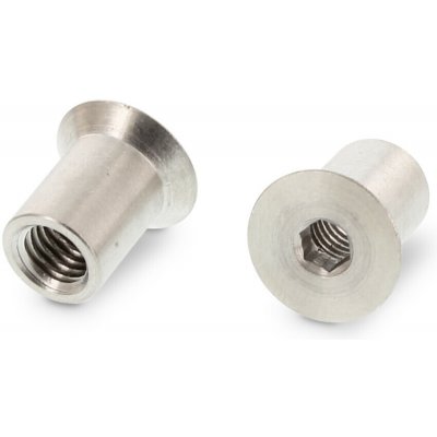 INOX ART. 9062 Matice nábytkářská se zápustnou hlavou a vnitřním 6-hr, nerez A4 Varianta: Matice nábytkářská zápustná hlava, imbus, nerez A4 M16X25 – Hledejceny.cz