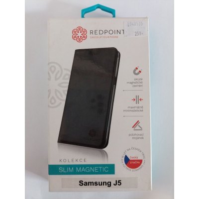 Pouzdro RedPoint Book Slim Samsung Galaxy J5 černé – Zbozi.Blesk.cz