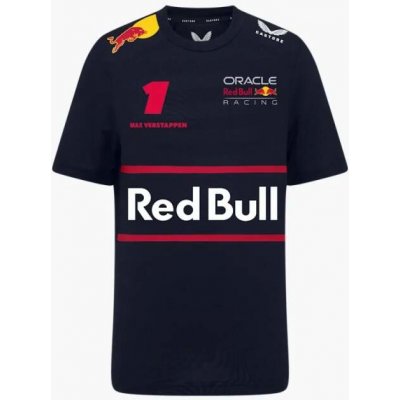 Produkty Castore dětské týmové tričko Oracle Red Bull Racing s logy sponzorů Max Verstappen – Zbozi.Blesk.cz