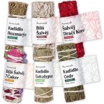 Aromaholik Šamanská sada 6 svazků bylin bílá šalvěj, dračí krev, 7 čaker, rozmarýn, cedr a eukalyptus – Hledejceny.cz