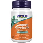 Now Foods Copper Glycinate 120 tablet – Hledejceny.cz