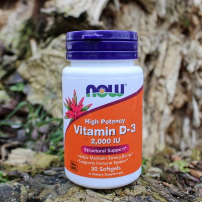 Now Foods Vitamín D3 2000 iu 30 kapslí – Hledejceny.cz