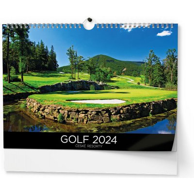Nástěnný Baloušek Golf české resorty 2024