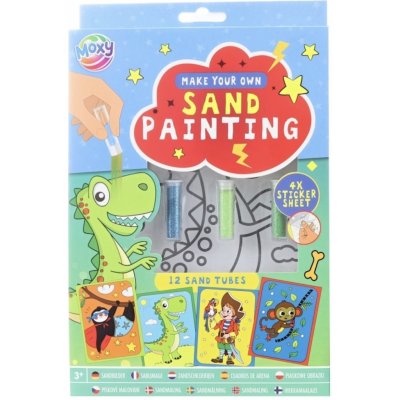 Grafix Pískové obrázky Dino pirát – Sleviste.cz